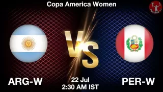 ARG-W vs PER-W Matcch Previews