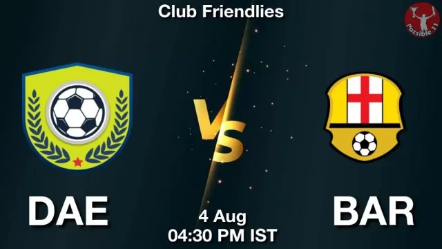 DAE vs BAR ड्रीम11 भविष्यवाणी, फैंटेसी क्रिकेट टीम - 04 अगस्त 2025