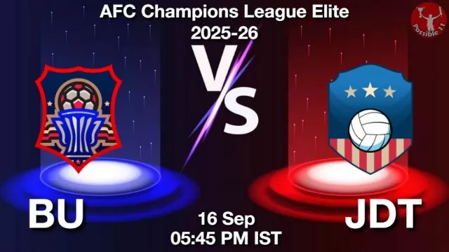 BU vs JDT ड्रीम11 भविष्यवाणी, फैंटेसी क्रिकेट टीम - 16 सितम्बर 2025