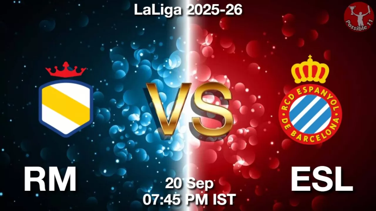 RM vs ESL Match Preview, Key Players Updates | 20 Sep 2025