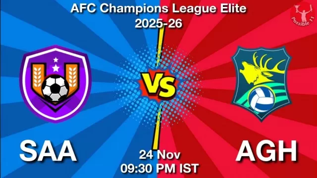 SAA vs AGH ड्रीम11 भविष्यवाणी, फैंटेसी क्रिकेट टीम - 24 नवंबर 2025