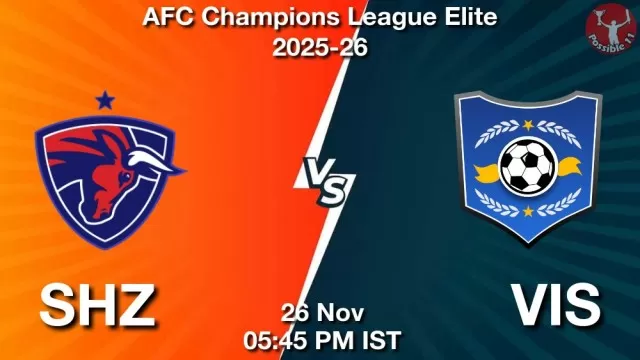 SHZ vs VIS ड्रीम11 भविष्यवाणी, फैंटेसी क्रिकेट टीम - 26 नवंबर 2025