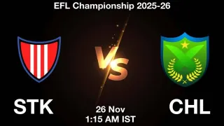 STK vs CHL Matcch Previews