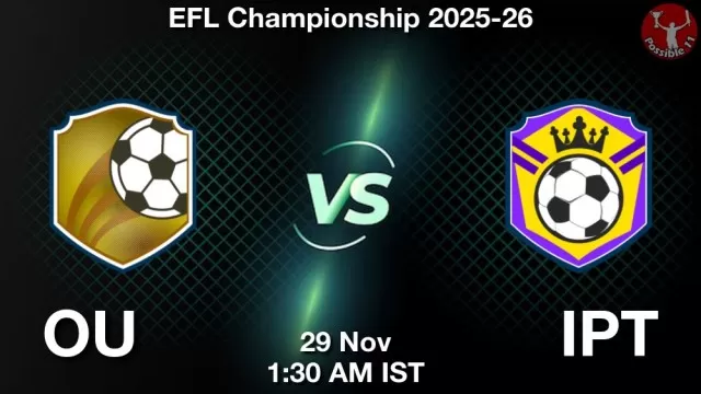 OU vs IPT ड्रीम11 भविष्यवाणी, फैंटेसी क्रिकेट टीम - 29 नवंबर 2025