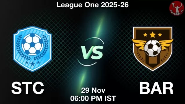 STC vs BAR ड्रीम11 भविष्यवाणी, फैंटेसी क्रिकेट टीम - 29 नवंबर 2025