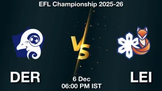 DER vs LEI Matcch Previews