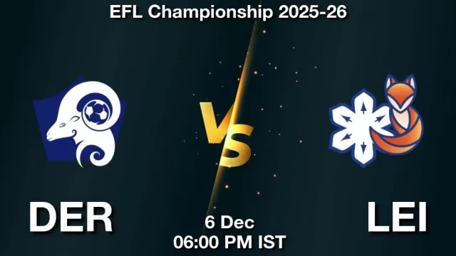 DER vs LEI ड्रीम11 भविष्यवाणी, फैंटेसी क्रिकेट टीम - 06 दिसंबर 2025