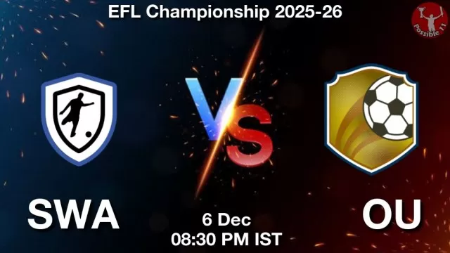 SWA vs OU ड्रीम11 भविष्यवाणी, फैंटेसी क्रिकेट टीम - 06 दिसंबर 2025