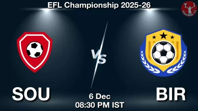 SOU vs BIR ड्रीम11 भविष्यवाणी, फैंटेसी क्रिकेट टीम - 06 दिसंबर 2025