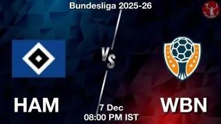 HAM vs WBN Matcch Previews