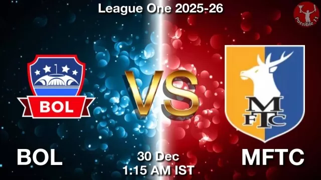 BOL vs MFTC ड्रीम11 भविष्यवाणी, फैंटेसी क्रिकेट टीम - 30 दिसंबर 2025