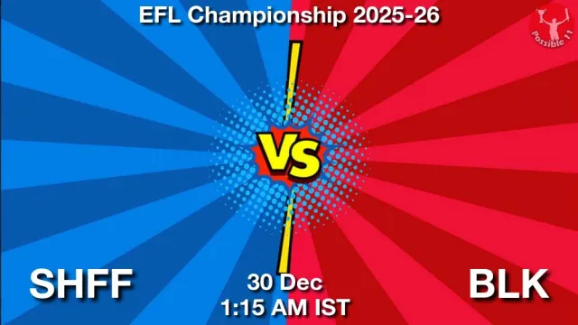 SHFF vs BLK ड्रीम11 भविष्यवाणी, फैंटेसी क्रिकेट टीम - 30 दिसंबर 2025