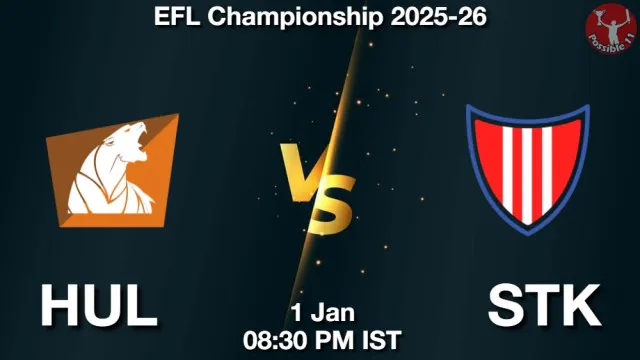 HUL vs STK ड्रीम11 भविष्यवाणी, फैंटेसी क्रिकेट टीम - 01 जनवरी 2026