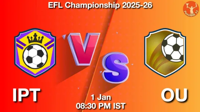 IPT vs OU ड्रीम11 भविष्यवाणी, फैंटेसी क्रिकेट टीम - 01 जनवरी 2026