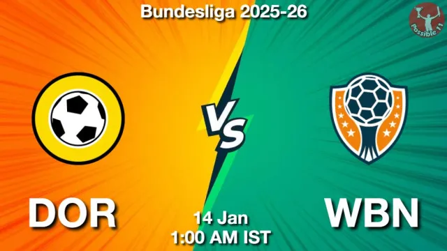 DOR vs WBN ड्रीम11 भविष्यवाणी, फैंटेसी क्रिकेट टीम - 14 जनवरी 2026