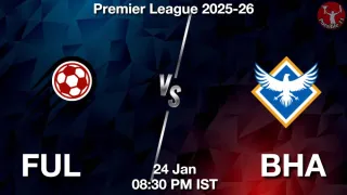 FUL vs BHA Matcch Previews