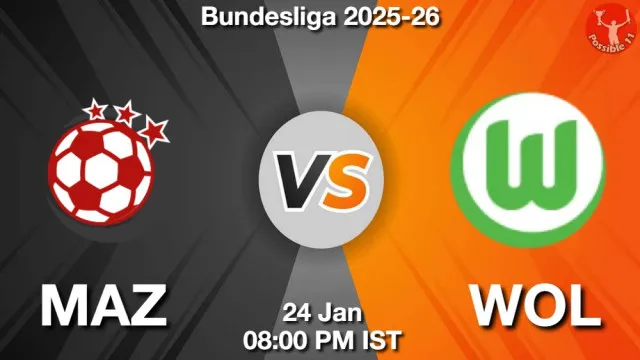 MAZ vs WOL ड्रीम11 भविष्यवाणी, फैंटेसी क्रिकेट टीम - 24 जनवरी 2026
