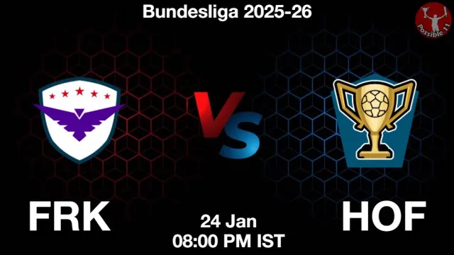 FRK vs HOF ड्रीम11 भविष्यवाणी, फैंटेसी क्रिकेट टीम - 24 जनवरी 2026