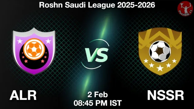 ALR vs NSSR ड्रीम11 भविष्यवाणी, फैंटेसी क्रिकेट टीम - 02 फ़रवरी 2026
