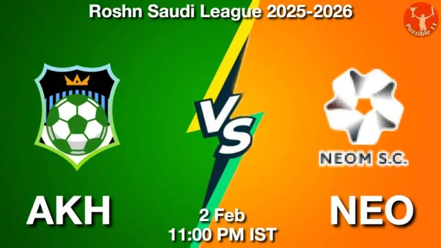AKH vs NEO ड्रीम11 भविष्यवाणी, फैंटेसी क्रिकेट टीम - 02 फ़रवरी 2026