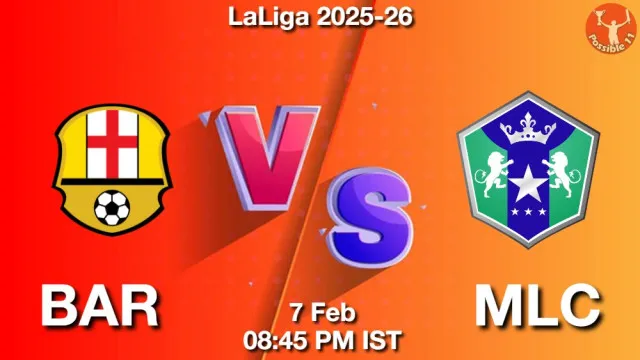 BAR vs MLC ड्रीम11 भविष्यवाणी, फैंटेसी क्रिकेट टीम - 07 फ़रवरी 2026