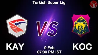 KAY vs KOC Matcch Previews