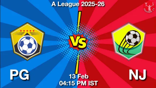 PG vs NJ ड्रीम11 भविष्यवाणी, फैंटेसी क्रिकेट टीम - 13 फ़रवरी 2026