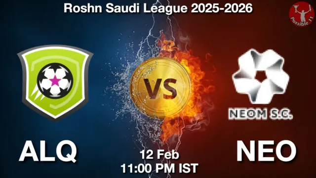 ALQ vs NEO ड्रीम11 भविष्यवाणी, फैंटेसी क्रिकेट टीम - 12 फ़रवरी 2026