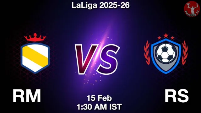 RM vs RS ड्रीम11 भविष्यवाणी, फैंटेसी क्रिकेट टीम - 15 फ़रवरी 2026