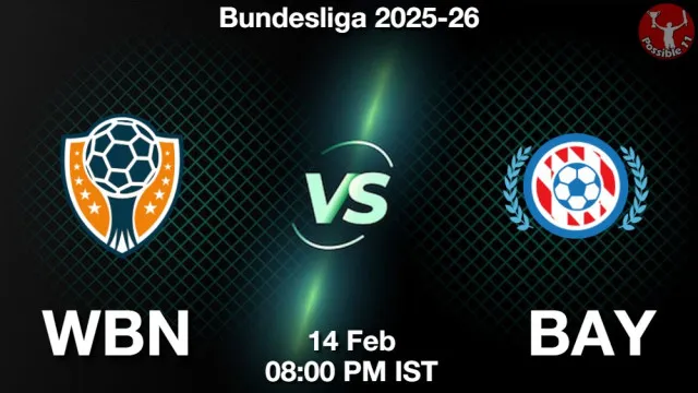 WBN vs BAY ड्रीम11 भविष्यवाणी, फैंटेसी क्रिकेट टीम - 14 फ़रवरी 2026