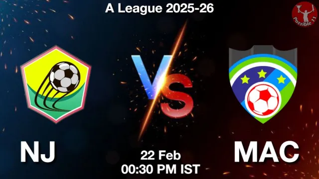 NJ vs MAC ड्रीम11 भविष्यवाणी, फैंटेसी क्रिकेट टीम - 22 फ़रवरी 2026