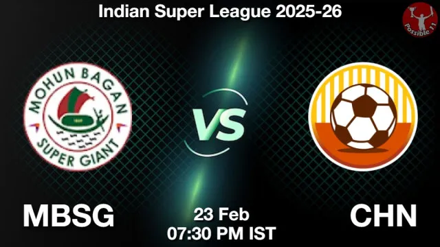 MBSG vs CHN ड्रीम11 भविष्यवाणी, फैंटेसी क्रिकेट टीम - 23 फ़रवरी 2026