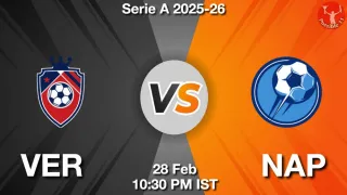 VER vs NAP Matcch Previews