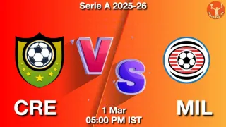 CRE vs MIL Matcch Previews