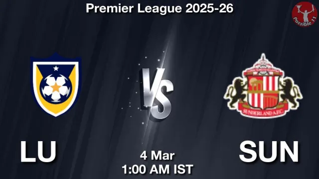 LU vs SUN ड्रीम11 भविष्यवाणी, फैंटेसी क्रिकेट टीम - 04 मार्च 2026