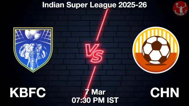 KBFC vs CHN ड्रीम11 भविष्यवाणी, फैंटेसी क्रिकेट टीम - 07 मार्च 2026