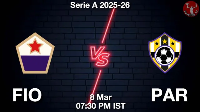 FIO vs PAR ड्रीम11 भविष्यवाणी, फैंटेसी क्रिकेट टीम - 08 मार्च 2026