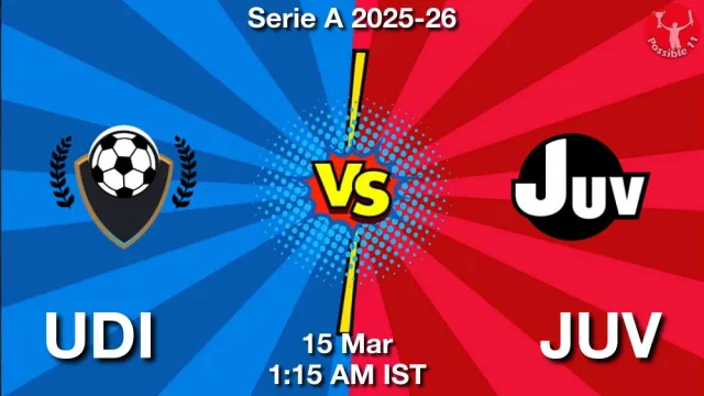 UDI vs JUV ड्रीम11 भविष्यवाणी, फैंटेसी क्रिकेट टीम - 15 मार्च 2026