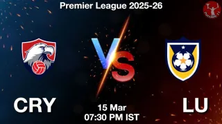 CRY vs LU Matcch Previews