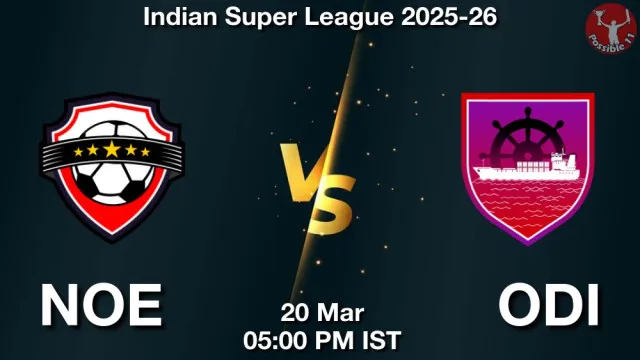 NOE vs ODI ड्रीम11 भविष्यवाणी, फैंटेसी क्रिकेट टीम - 20 मार्च 2026
