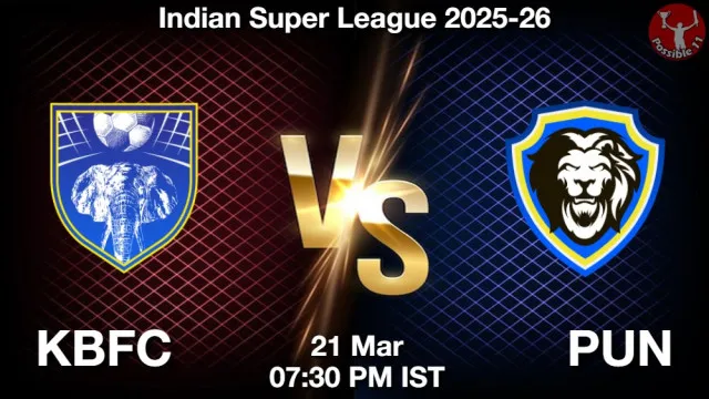 KBFC vs PUN ड्रीम11 भविष्यवाणी, फैंटेसी क्रिकेट टीम - 21 मार्च 2026