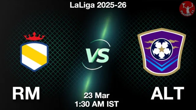 RM vs ALT ड्रीम11 भविष्यवाणी, फैंटेसी क्रिकेट टीम - 23 मार्च 2026