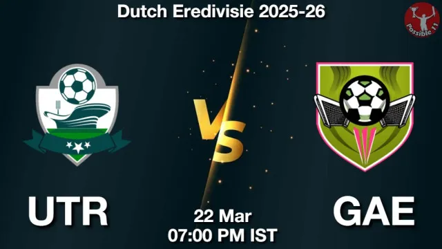 UTR vs GAE ड्रीम11 भविष्यवाणी, फैंटेसी क्रिकेट टीम - 22 मार्च 2026