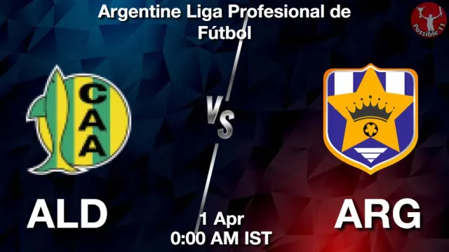 ALD vs ARG ड्रीम11 भविष्यवाणी, फैंटेसी फुटबॉल टीम - 01 अप्रैल 2026