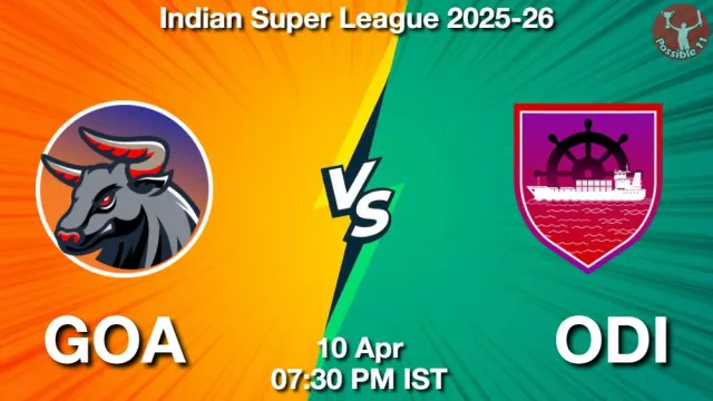 GOA vs ODI ड्रीम11 भविष्यवाणी, फैंटेसी क्रिकेट टीम - 10 अप्रैल 2026