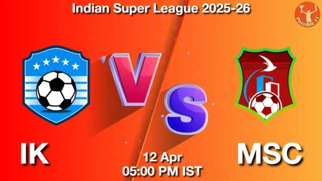 IK vs MSC ड्रीम11 भविष्यवाणी, फैंटेसी क्रिकेट टीम - 12 अप्रैल 2026