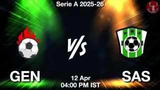 GEN vs SAS Matcch Previews