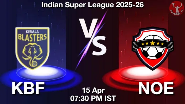 KBF vs NOE ड्रीम11 भविष्यवाणी, फैंटेसी क्रिकेट टीम - 15 अप्रैल 2026
