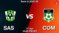 SAS vs COM Match Result