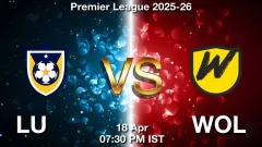 LU vs WOL Match Result